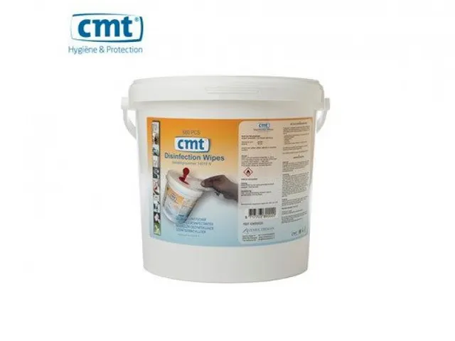 CMT desinfectie wipes 14019N emmer 680st à 18x24cm