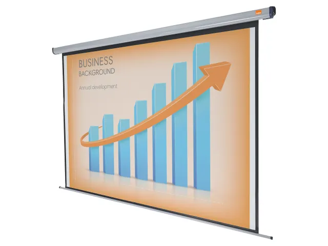 Ecran de projection Mural Nobo Electrique 240x180cm Plug&Play