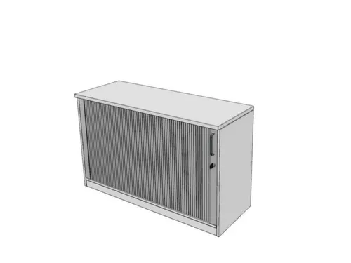 jaloeziedeurkast,HxBxD 720x1200x445mm,1xhouten vloer,1,5 OH,Bl-wit