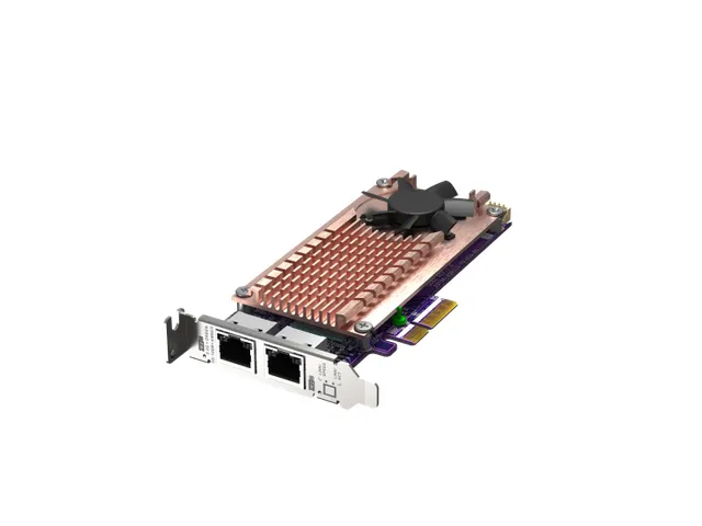 QNAP QM2-2P2G2T, Intern, Bedraad, PCI Express, Ethernet, 2500 Mbit/s