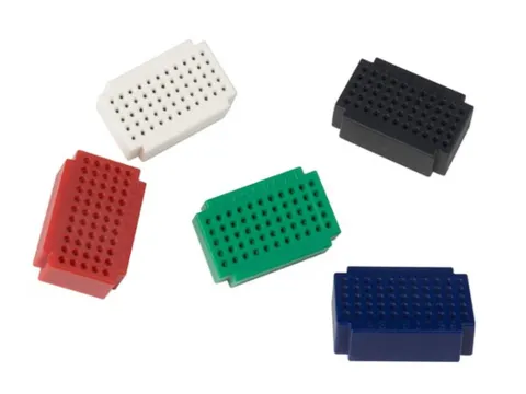 Set Van 5 Stuks Mini Breadboards, 55 Insteekpunten