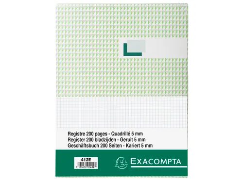 Register. 29,7x21 Q5x5 200 bl