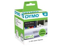 Etiquettes Dymo Labelwriter 99012 36x89mm 520pcs