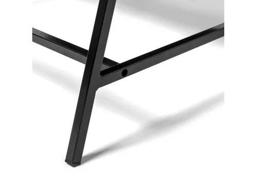 Krijtstoepbord Swing 50x70cm Zwart industrieel frame 15mm