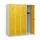 schoollocker,HxBxD 1530x1200x500mm,4vak,vak B 300mm,cil.-slot