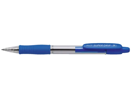 Balpen Pilot Super Grip Medium Blauw