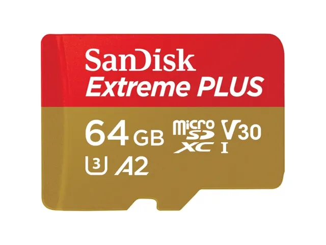 Extreme PLUS microSDXC 64GB+SD Adapter A
