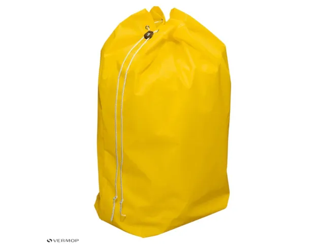 Nylon Vuilniszak,120L,Nylon,Geel