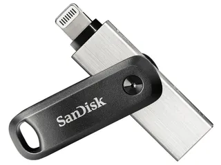 SanDisk iXpand USB Stick 64GB Zwart Zilver - 1
