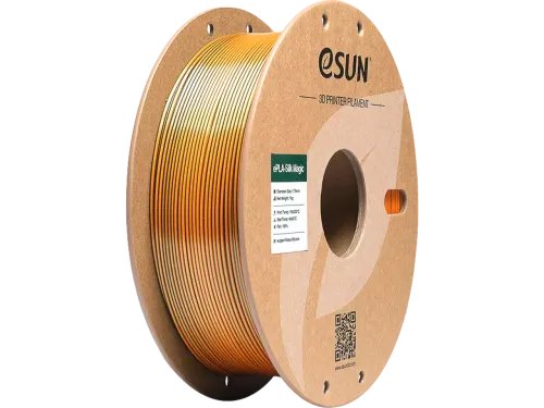 eSUN 3D printer Filament ePLA-Silk Magic 1,75mm Zwart/Goud 1kg