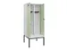 locker met bank,voor scheiding van kleding,HxBxD 2120x800x815mm,2vak