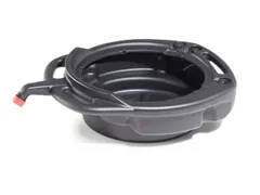 opvangbak,opvangvol. 11l,HxBxD 150x390x520mm,kunststof,grijs,rond,open