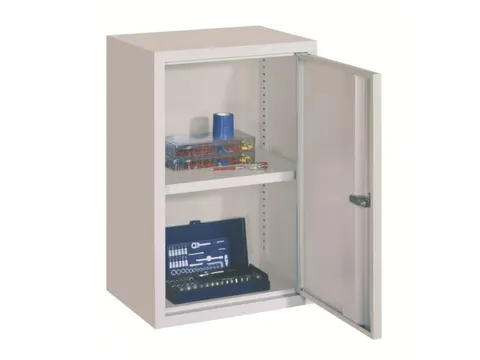 Hangkast Hxbxd 600x400x300mm 1verstelbaar Legbord Ral7035