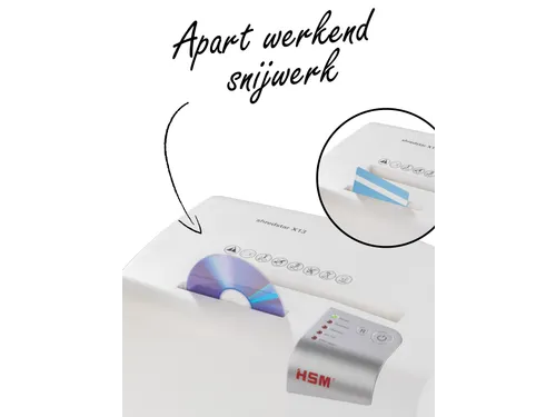 Papiervernietiger Hsm Shredstar X13 Snippers 4x37mm P-4