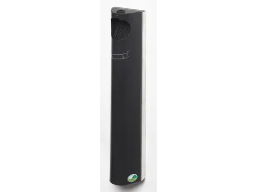 Wandasbak 3.5 liter 550x110x85mm Ral7021 Antraciet Slot Staal