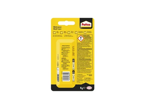 Alleslijm Pattex Repair Extreme tube 8 gram op blister