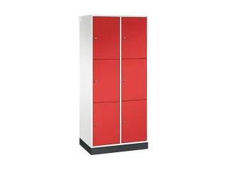grootvolume-lockersysteem,HxBxD 1950x820x500mm,2x3vakken,cil.-slot - 2