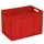 Euronorm Stapelkrat Pe 410x600x400mm 83liter Rood