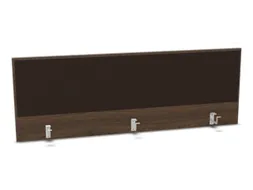 opzetpaneel bureau aanbouw achter NV bruin hickory BN2036-bruin 1600mm