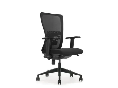 Ergonomische Bureaustoel Arbo Goedgekeurd NEN-EN 1335 Zwart Net Rug