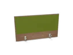 opzetpaneel,v. bureau,aanbouw achter,B 1000mm,NT-cherry,BN7048-groen