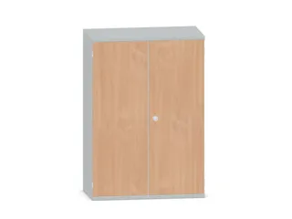 Kantoorkast 1150x800x430mm Decor Romp Lichtgrijs Decor Front Beuken - 1