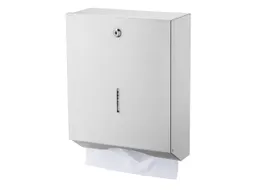 Rvs Handdoekdispenser Groot C-vouw Z-vouw