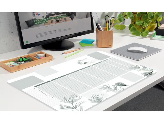 Designonderlegger Sigel weekplanner Nature met to-do-list A2 30 vel