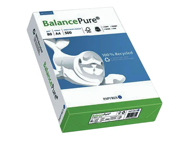 Kopieerpapier Balance Pure A4 80 gram wit 500vel