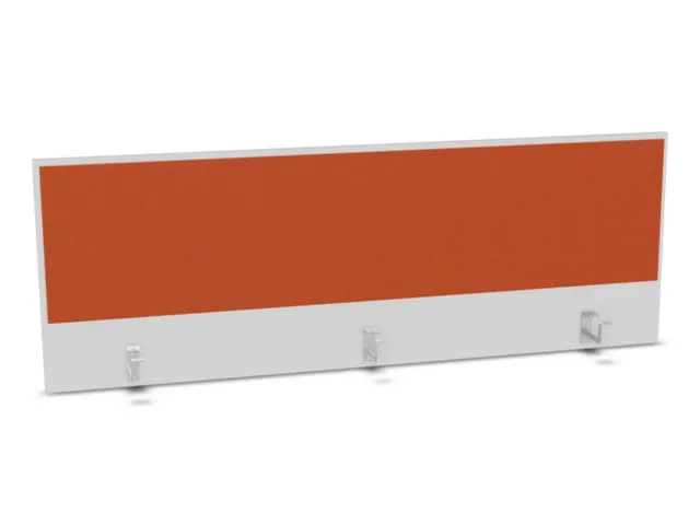 panneau de rehausse p. table de bureau Bl-blanc BN3012-orange
