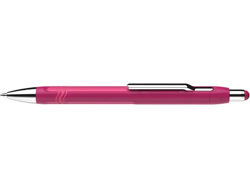 Balpen Schneider Epsilon XB huls braamrood, blauwschrijvend