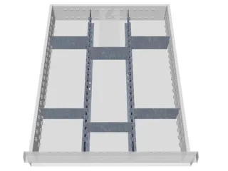 Lade-Indelingsset,V. Werkbank,6Lengteverdeler/2Scheidingsplaten - 1