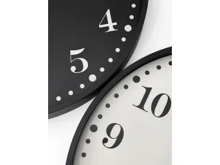Wandklok NeXtime Dickens Large 50 cm zwart - 8