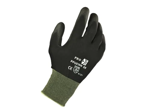 Procoves Flexidex nylon precisiehandschoenen, zwart, maat 8, 10 paar