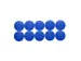 Magneet MAUL Solid 38mm 2500gr blauw 10 stuks