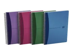 Indexboek Oxford Urban Mix A5 90vel alfabet lijn Assorti