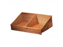 Broodmand met tussenschot 100x55x30cm Bruin