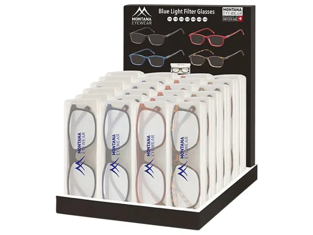 Leesbril Montana blue light filter assorti 24 stuks