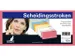 Scheidingsstrook Kangaro 2-gaats 240x105mm 180 grams RC roze