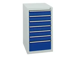 ladekast,HxBxD 900x500x500mm,7lade(n),centr. vergrendeling