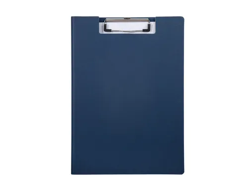 Klembordmap MAULbalance A4 versterkt karton rug 8mm blauw