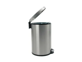 Serene pedaalemmer 20 liter met metalen Binnenemmer mat RVS - 2