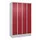 locker voor scheiding van kleding,HxBxD 1950x1200x500mm,4vak