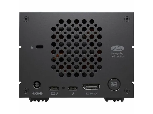 Lacie STLG48000400 2BIG Dock THB3 48TB 1 kabel DAS-opslagsysteem