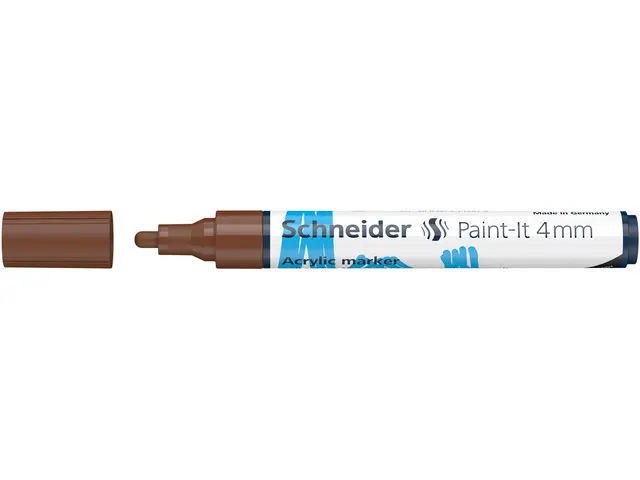 Acrylmarker Schneider Paint-It 320 4mm bruin