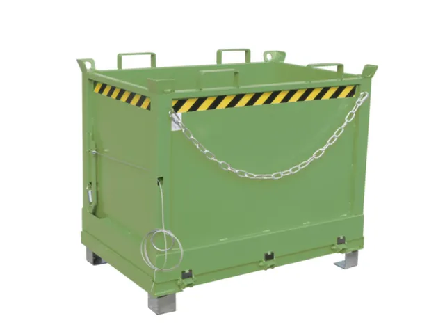 klapbodemcontainer,HxLxB 860x800x1200mm,0,5m³,hijsogen,vorksloffen