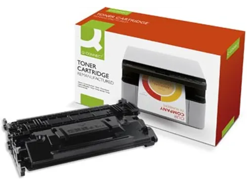 Q-connect toner 18000 pagina's HP CF287X Zwart