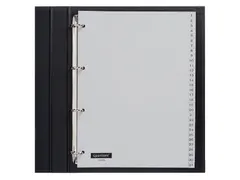 Tabbladen Quantore A4 4-Gaats 1-31 Genummerd Grijs Pp