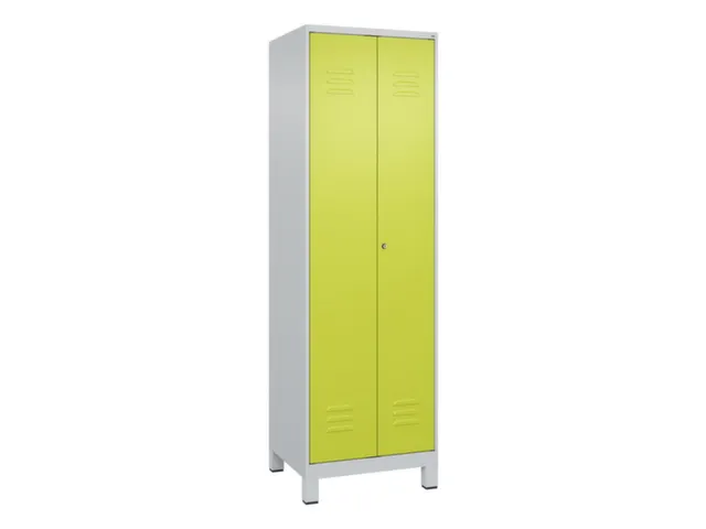 schoonmaakkast,HxBxD 1950x600x500mm,links 4vakken
