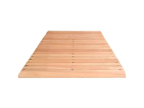 Vloerrooster Beukenhout Geribbeld Din R11 Pvc Staaldraad B 1000mm